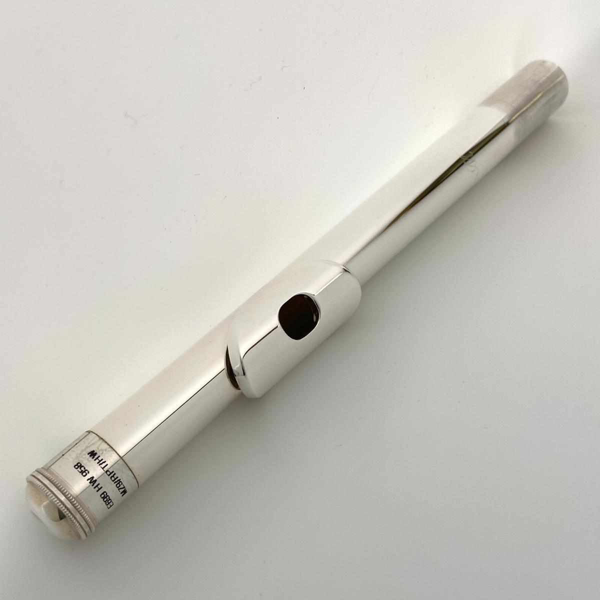 Miyazawa Headjoint MZ9 .958 Silver, Heavy Wall, w/ Platinum Riser