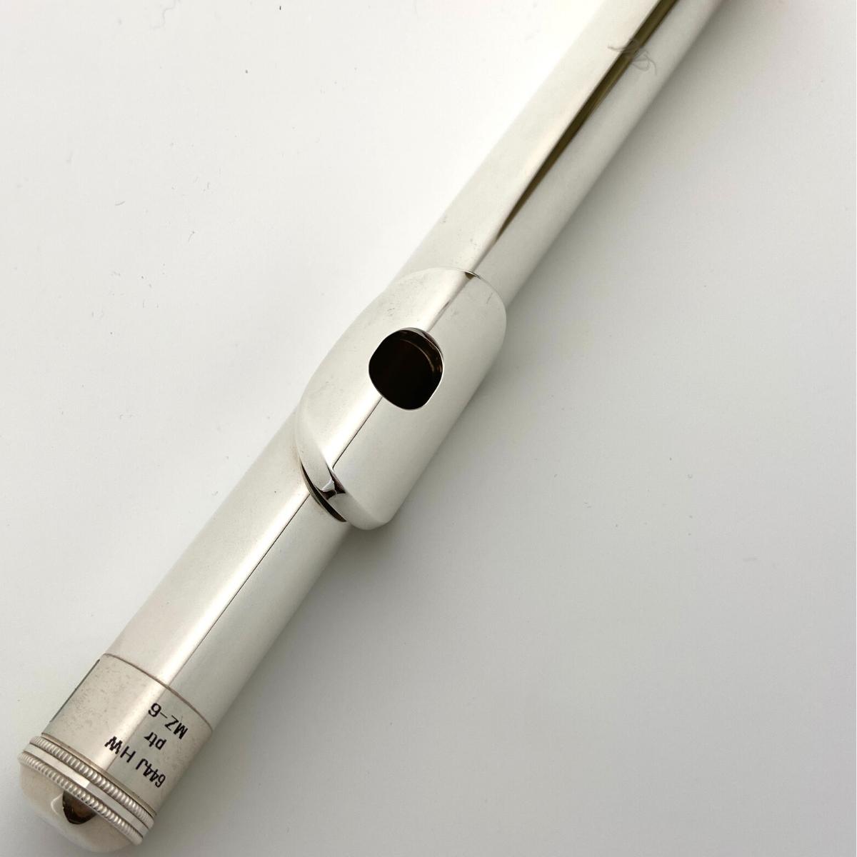 Miyazawa Headjoint MZ6 Heavy Wall w/ Platinum Riser