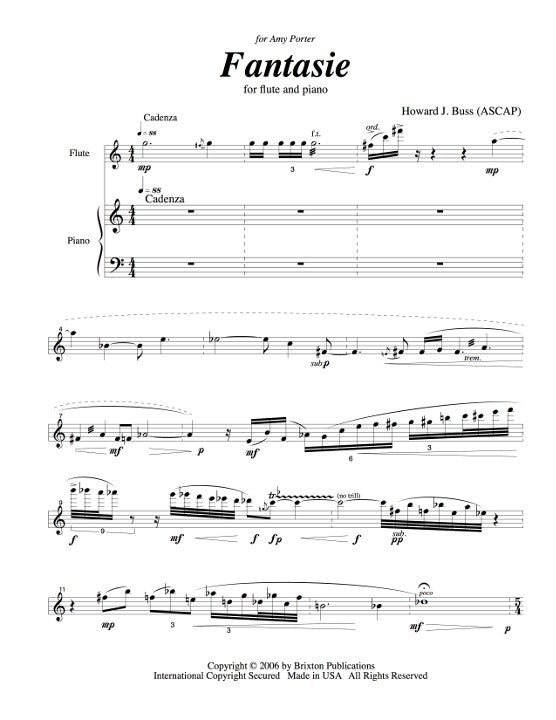 Buss, HJ :: Fantasie