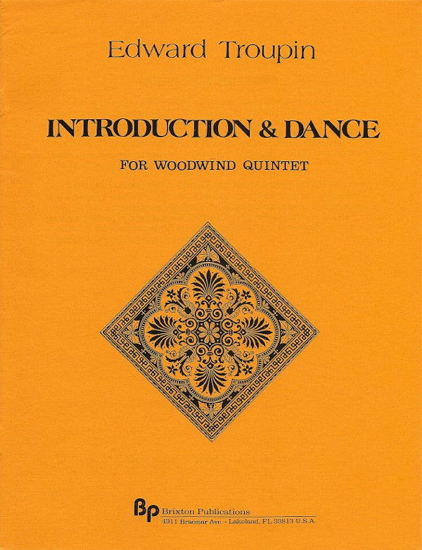 Troupin, E :: Introduction & Dance