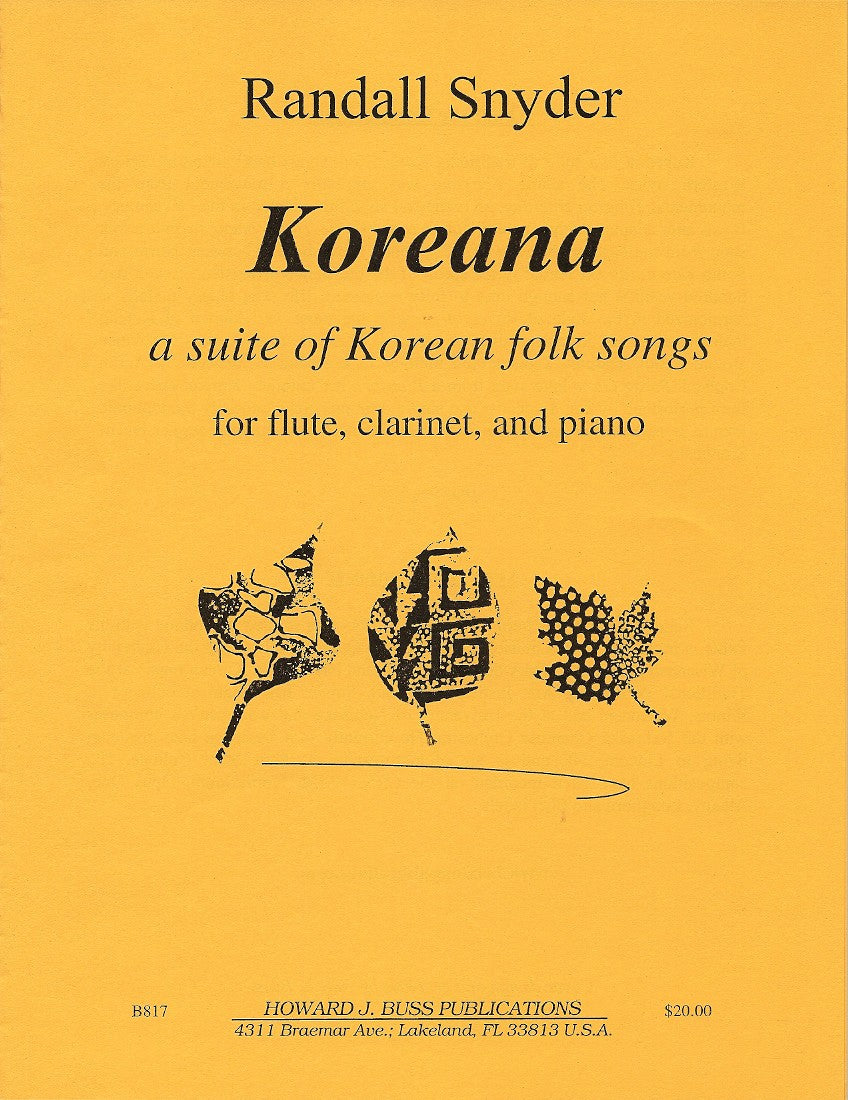 Snyder, R :: Koreana
