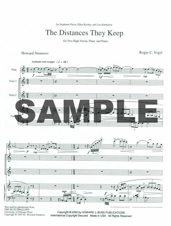 Vogel, RC :: The Distances They Keep