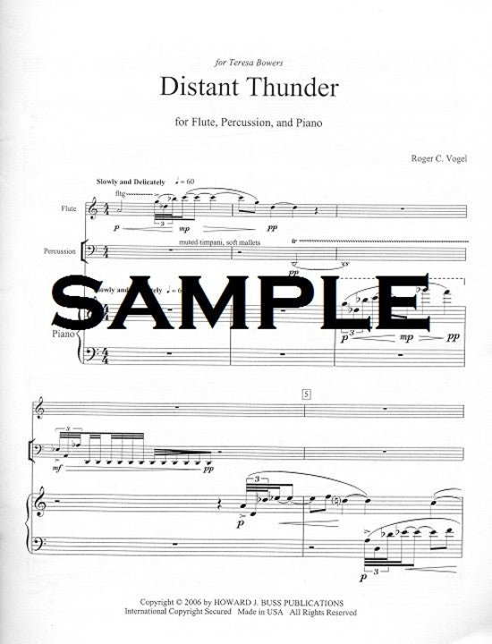 Vogel, RC :: Distant Thunder