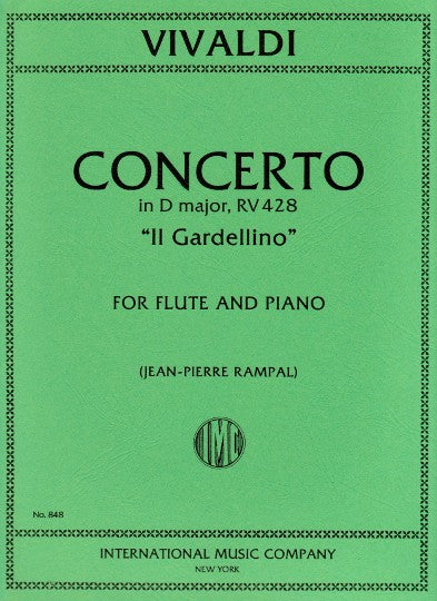 Vivaldi, A :: Concerto in D major, RV 428 'Il Gardellino'