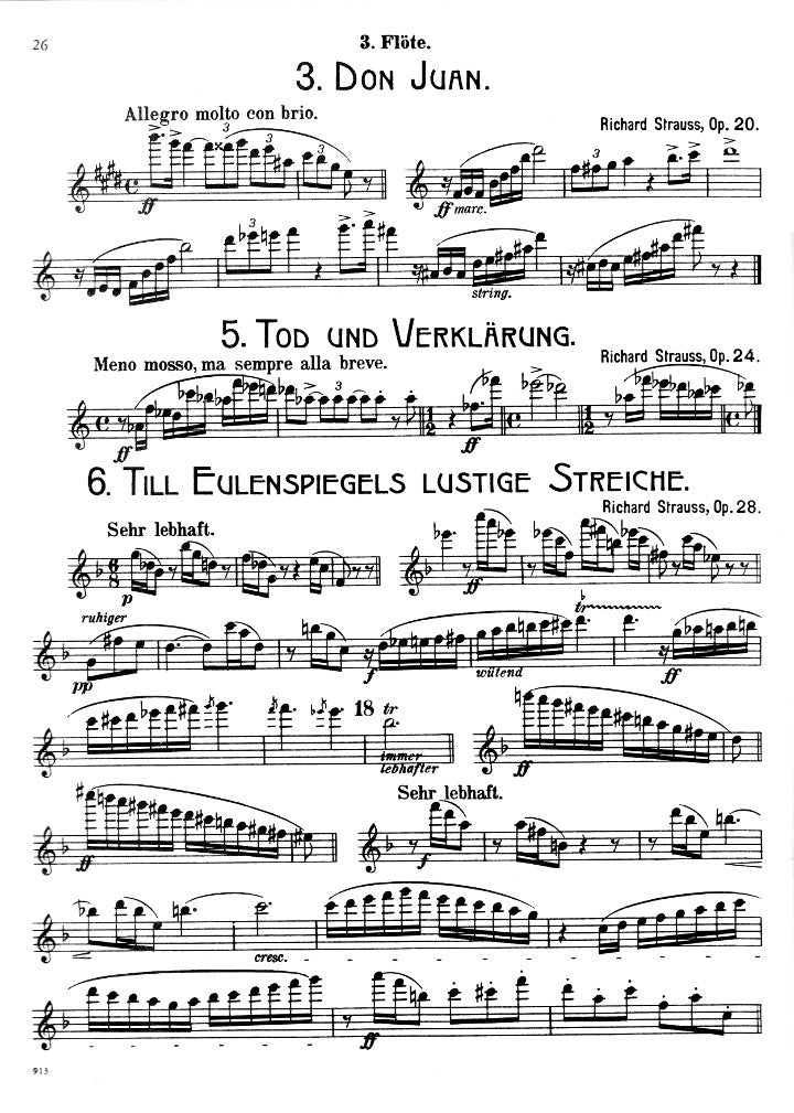 Strauss, R :: Orchestral Excerpts