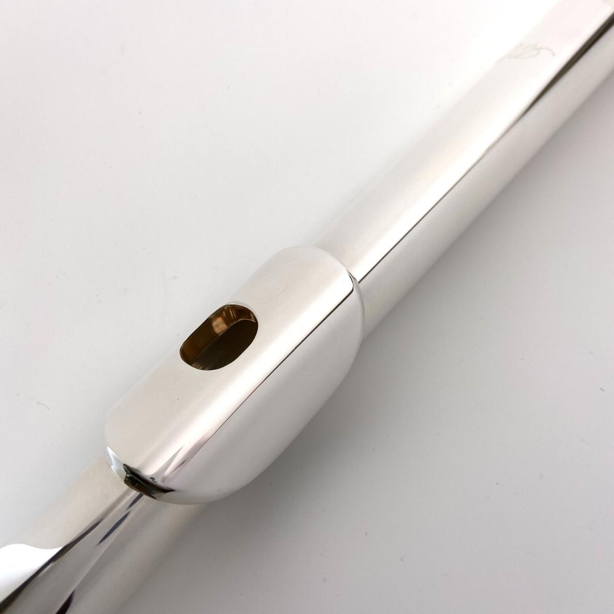 Headjoint - Miyazawa Sterling Silver MZ7, Heavy Wall, w/ 14K Gold Rise