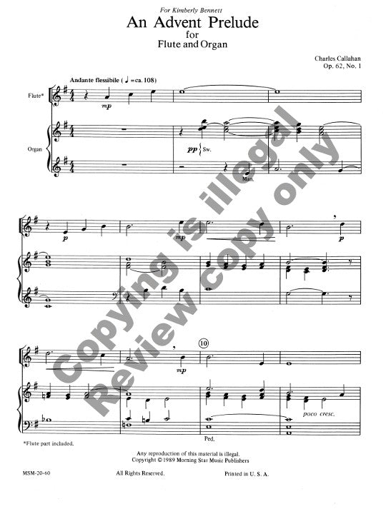 Callahan, CE :: An Advent Prelude
