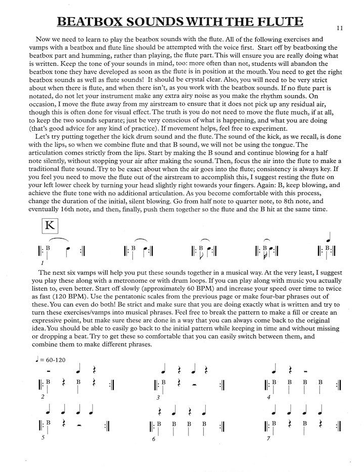Pattillo, G :: Beatbox Flute Method Book