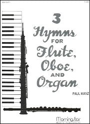 Manz, P :: 3 Hymns for Flute, Oboe and Organ