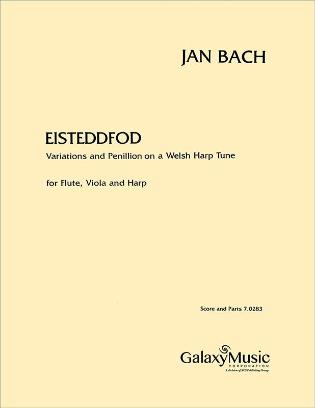 Bach, J :: Eisteddfod