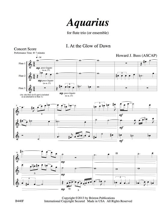 Buss, HJ :: Aquarius