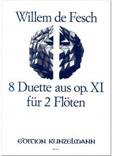 de Fesch, W :: 8 Duette aus op. XI [8 Duets from op. 11]