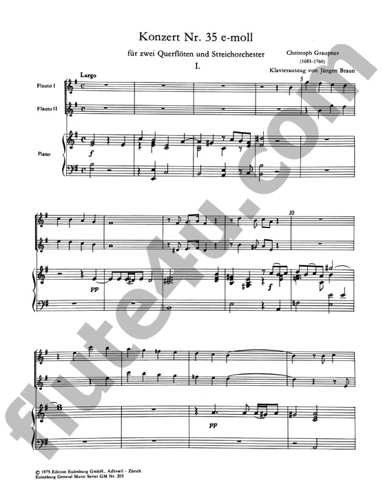Graupner, C :: Konzert Nr. 35