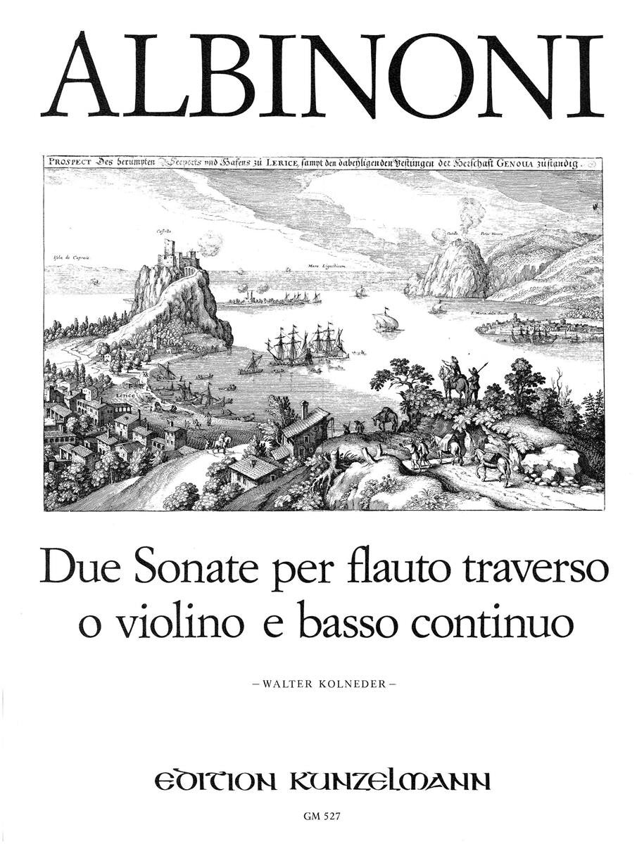 Albinoni, T :: Due Sonate [Two Sonatas]