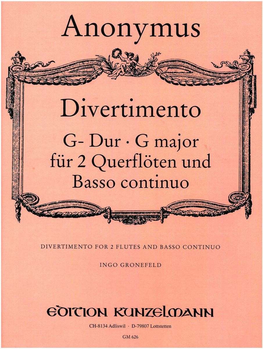 Anonymous :: Divertimento G-Dur [in G Major]