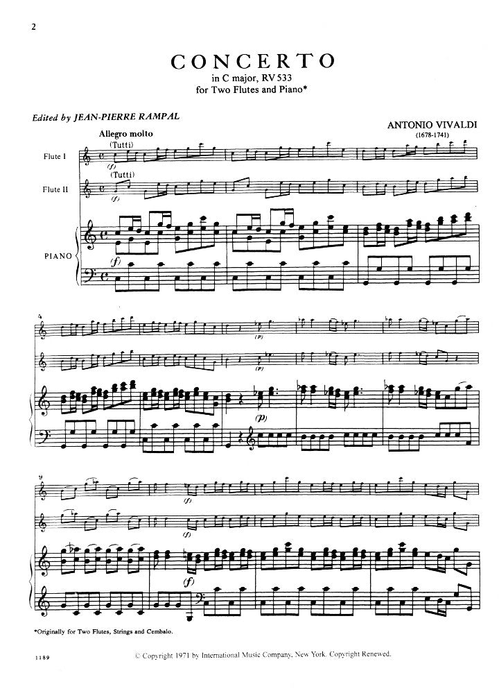 Vivaldi, A :: Concerto in C Major, RV 533