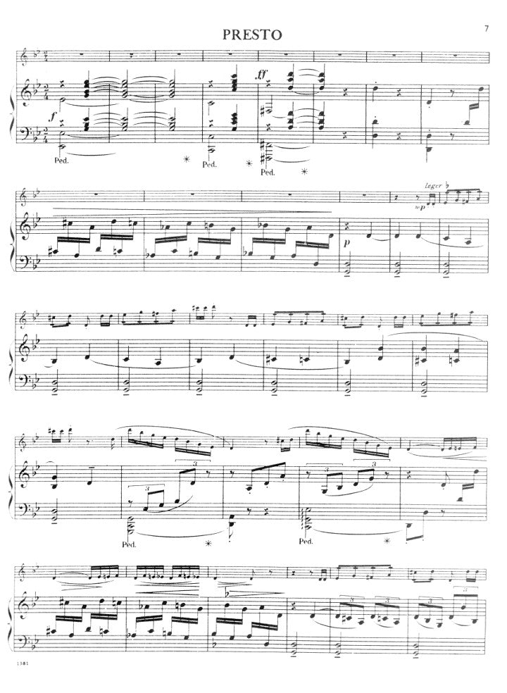 Enesco, G :: Cantabile and Presto