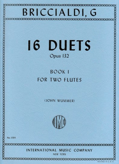 Briccialdi, G :: 16 Duets op. 132 Book I