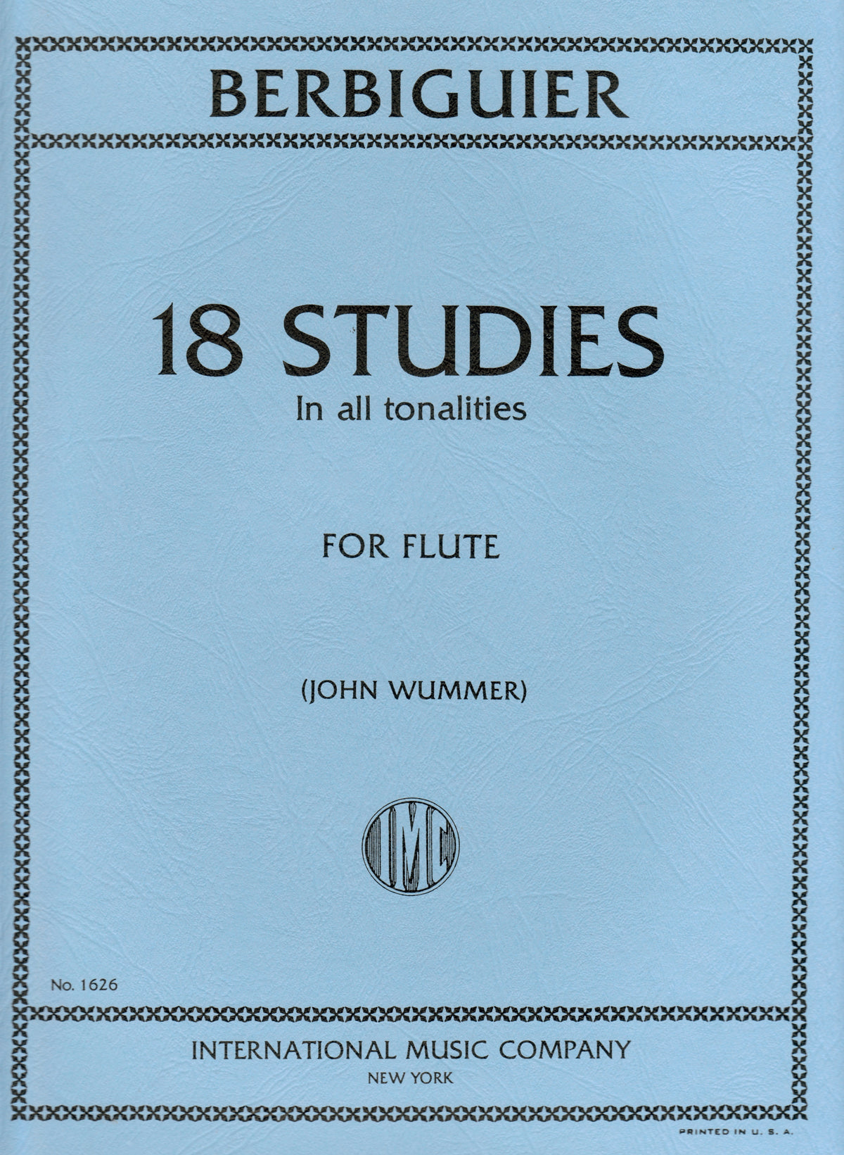 Berbiguier, BT :: 18 Studies