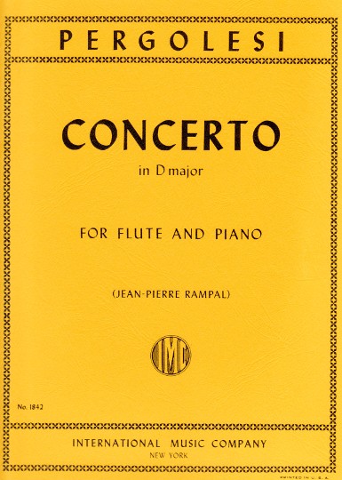 Pergolesi, G :: Concerto in D major