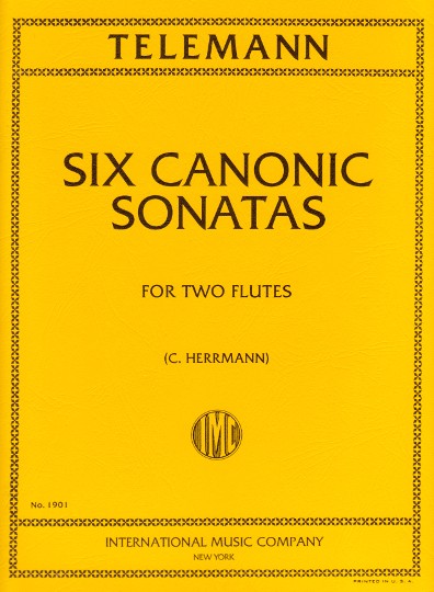 Telemann, GP :: Six Canonic Sonatas