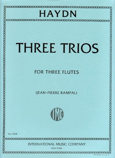 Haydn, J :: Three Trios