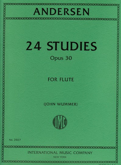 Andersen, J :: 24 Studies op. 30