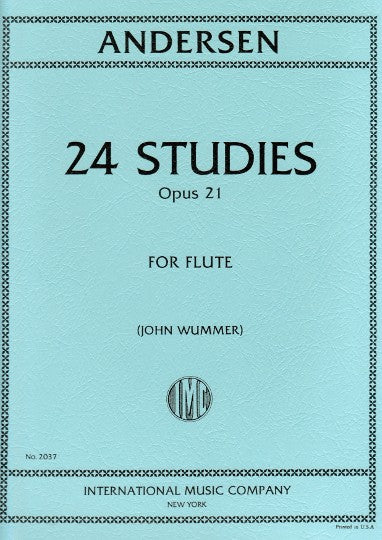 Andersen, J :: 24 Studies op. 21