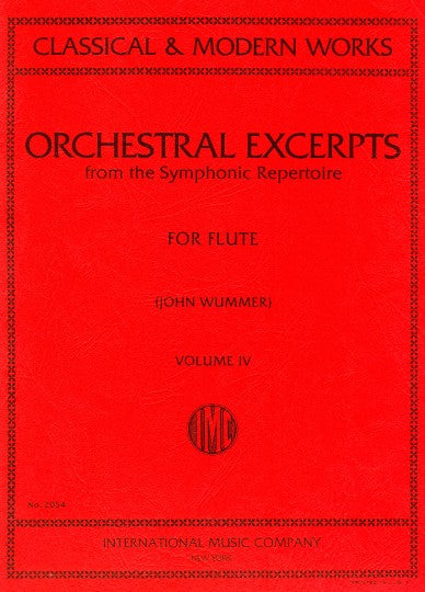 Various :: Orchestral Excerpts - Volume IV