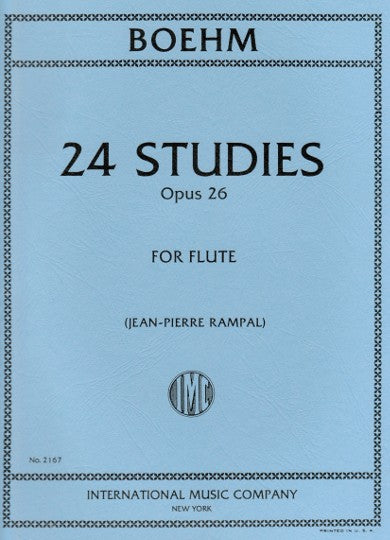 Boehm, T :: 24 Studies op. 26