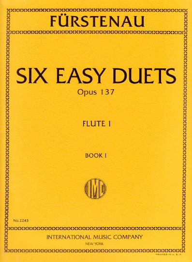 Furstenau, A :: Six Easy Duets op. 137 Book I