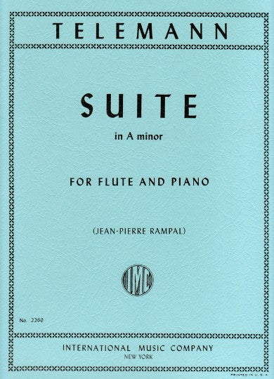 Telemann, GP :: Suite in A minor