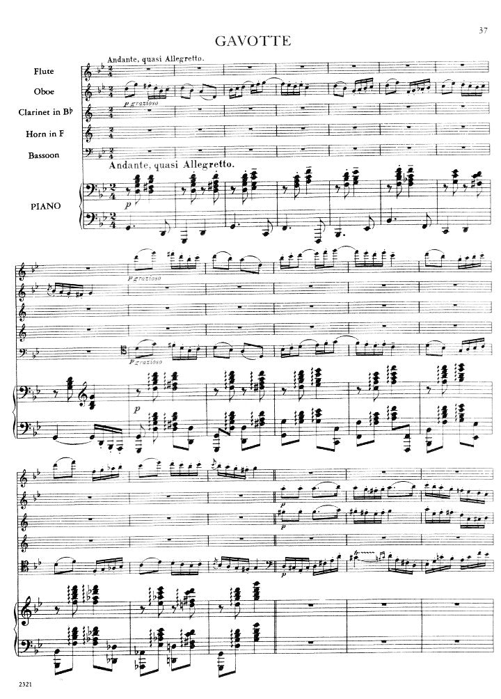 Thuille, L :: Sextet in Bb major, Opus 6