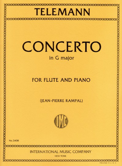 Telemann, GP :: Concerto in G major
