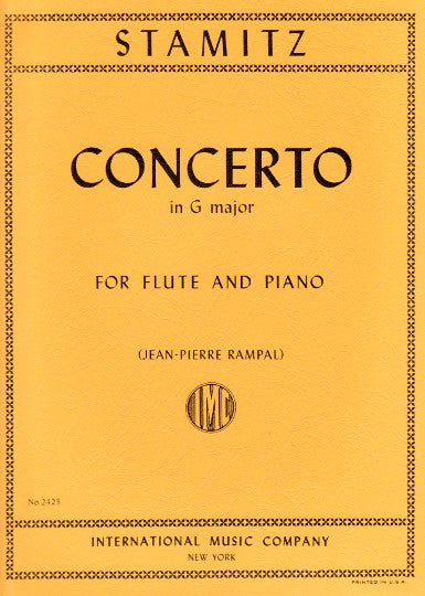 Stamitz, C :: Concerto in G major op. 29