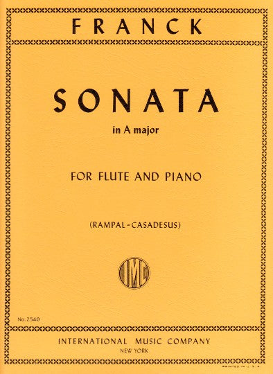 Franck, C :: Sonata in A major