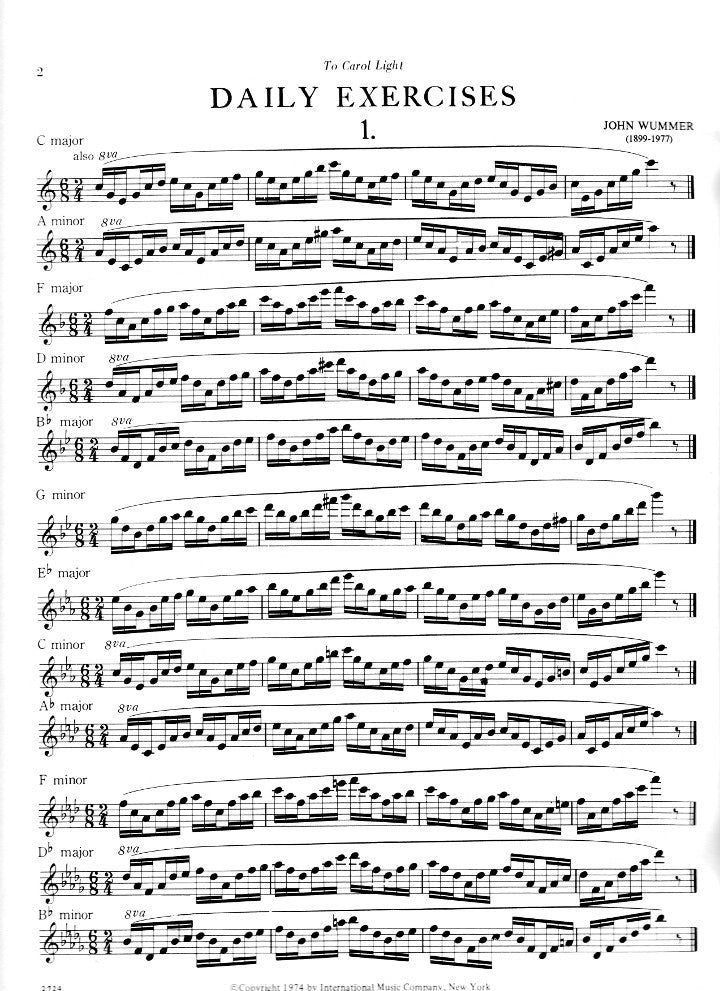 Wummer, J :: Daily Exercises