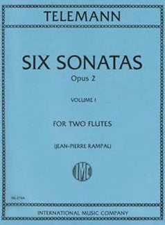 Telemann, GP :: Six Sonatas Opus 2 Volume I