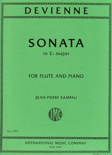 Devienne, F :: Sonata in E flat major