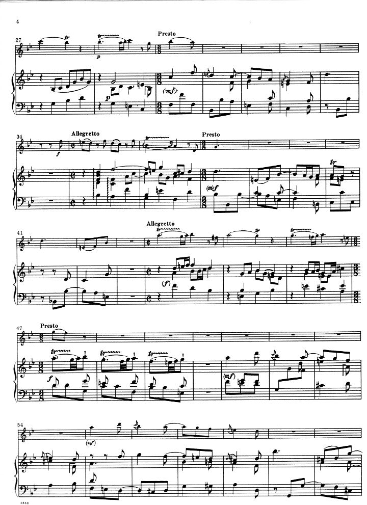 Bach, CPE :: Sonata in G minor 'Conversation Sonata'