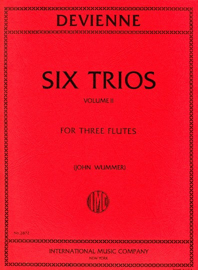 Devienne, F :: Six Trios Volume II