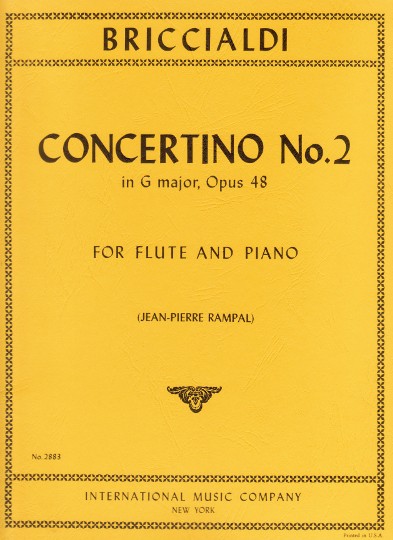 Briccialdi, G :: Concertino No. 2 in G Major, op. 48