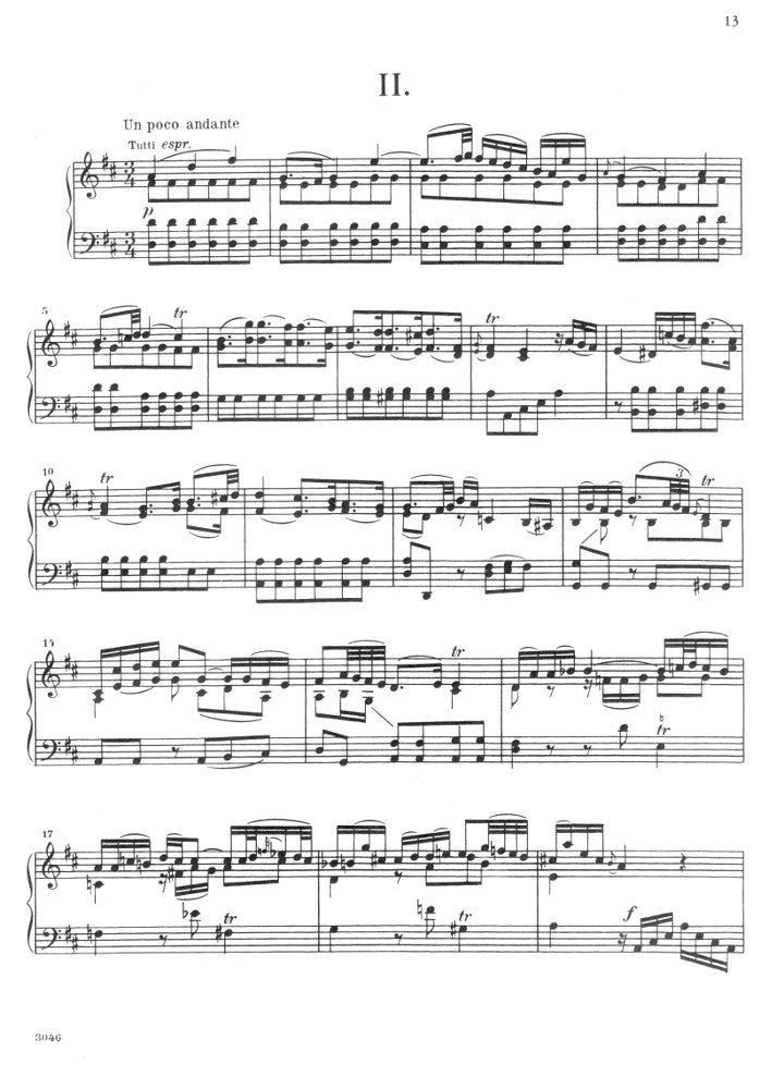 Bach, CPE :: Concerto in D minor