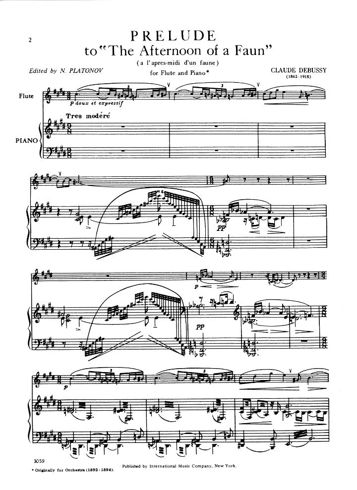 Debussy, C :: Prelude to 'The Afternoon of a Faun'
