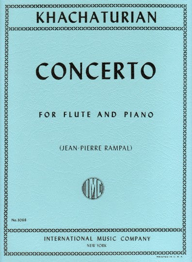 Khachaturian Concerto フルートハチャトゥリアン　ランパル Khachaturian, A :: Concerto