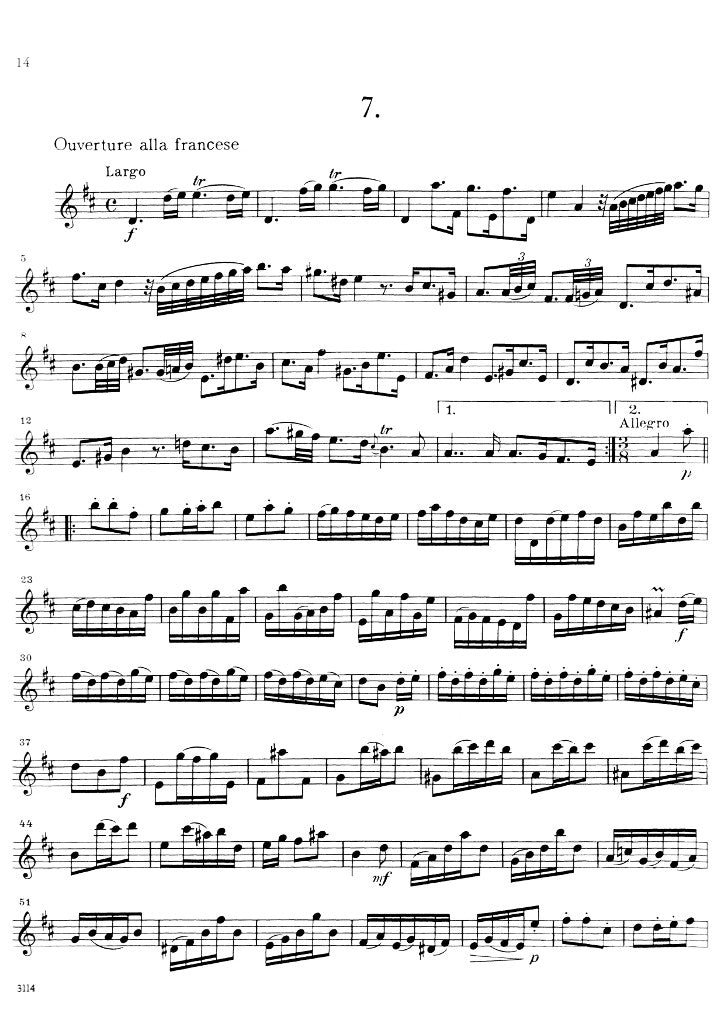Telemann, GP :: Fantasias