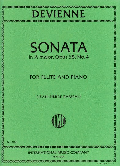 Devienne, F :: Sonata in A Major, op. 68 No. 4
