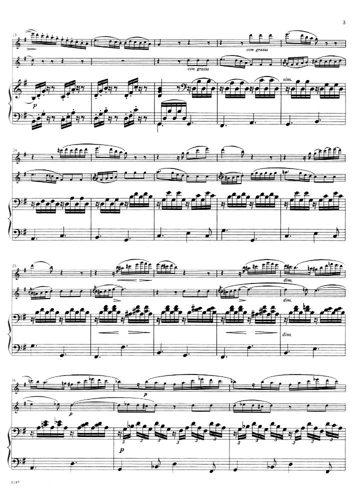 Kuhlau, F :: Trio in G Major, op. 119