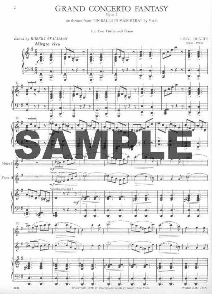 Hugues, L :: Grand Concerto Fantasy op. 5