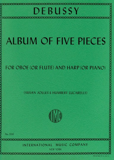 Debussy, C :: Album of Five Pieces